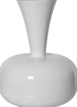Intratuin vaas Blair wit D 17 H 23 cm