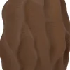 Intratuin vaas Bora bruin D 15 H 22 cm