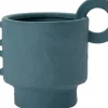 Intratuin vaas Bor blauw 24 x 15 x 19,2 cm
