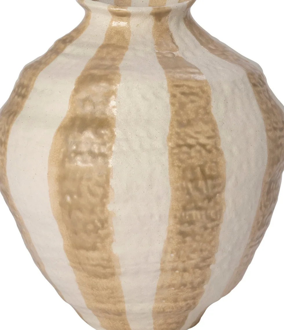 Intratuin vaas Bristol beige 25,6 x 23,4 x 29,8 cm