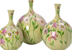 Intratuin vaas Burley groen D 35 H 52 cm