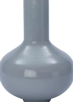 Intratuin vaas Cindi grijs D 33 H 25 cm