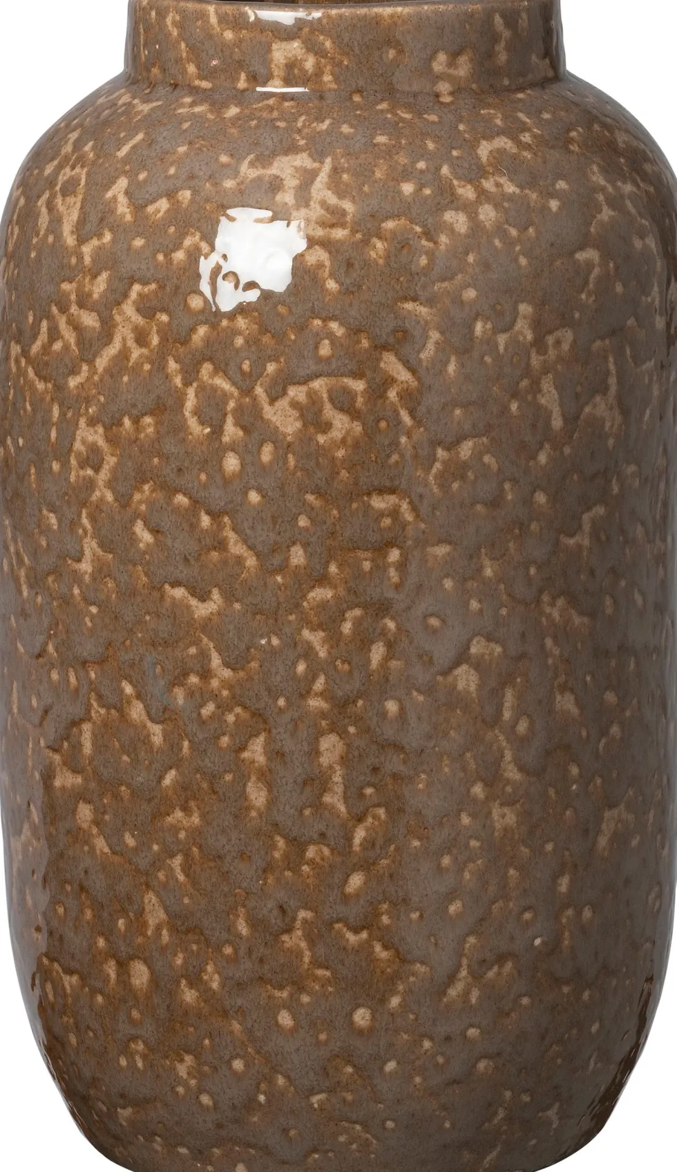 Intratuin vaas Clova bruin D 16 H 30 cm