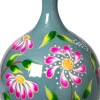 Intratuin vaas Colet blauw D 26 H 39 cm