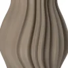 Intratuin vaas 3D bruin D 21,7 H 35,8 cm