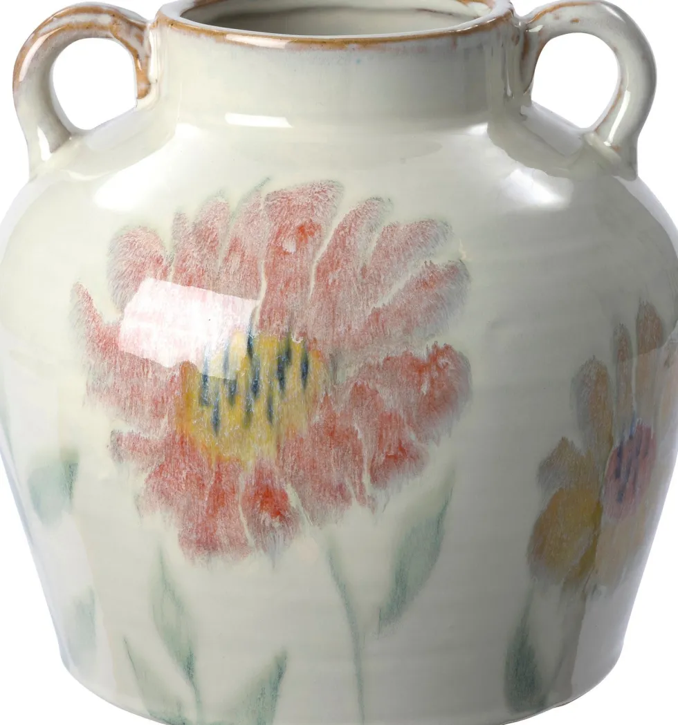 Intratuin vaas Douwe crème D 22 H 20 cm