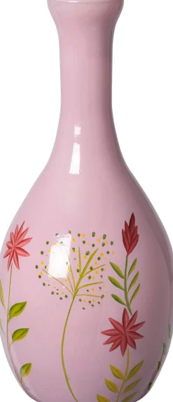 Intratuin vaas Duror paars D 12 H 29 cm