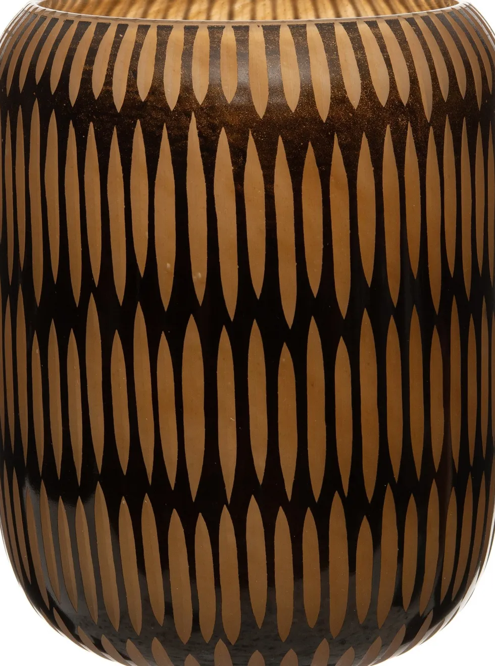 Intratuin vaas Dymfi bruin D 17 H 22 cm