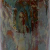 Intratuin vaas Eda blauw / bruin D 21 H 39 cm
