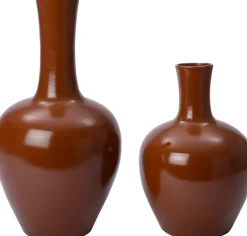 Intratuin vaas Edin bruin D 37 H 70 cm