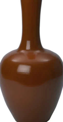 Intratuin vaas Edin bruin D 37 H 70 cm