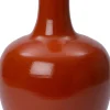 Intratuin vaas Edin oranje D 37 H 70 cm