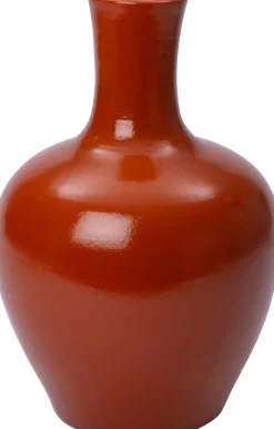 Intratuin vaas Edin oranje D 35 H 50 cm