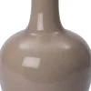 Intratuin vaas Edin taupe D 37 H 70 cm