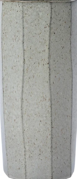 Intratuin vaas Einar grijs / wit D 17 H 38,8 cm