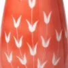 Intratuin vaas Elgin oranje D 15 H 27 cm