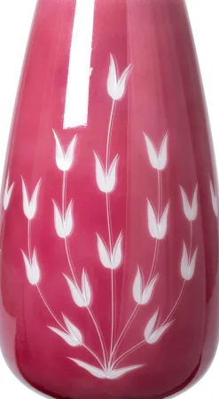 Intratuin vaas Elgin roze D 15 H 27 cm