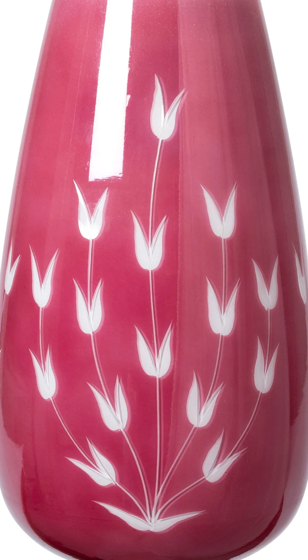 Intratuin vaas Elgin roze D 15 H 27 cm