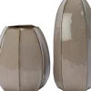 Intratuin vaas Elvi taupe D 27 H 31 cm
