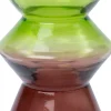 Intratuin vaas Enny groen / bruin D 12 H 31 cm