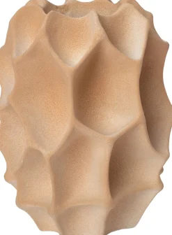 Intratuin vaas Erai beige D 25 H 30 cm