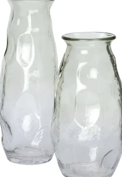 Intratuin vaas Erik groen D 14,4 x 35,5 cm