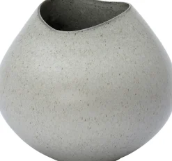 Intratuin vaas Eskil wit / grijs D 29 H 27,5 cm