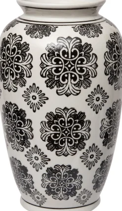 Intratuin vaas Evie zwart D 17 H 28 cm