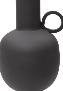 Intratuin vaas Evi grijs D 13 H 21 cm