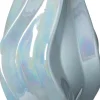 Intratuin vaas Fabien blauw D 14,5 H 22 cm
