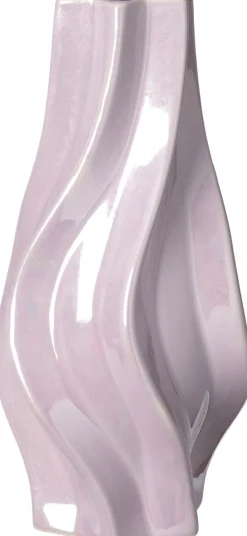 Intratuin vaas Fabien paars D 15,5 H 30,5 cm