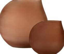 Intratuin vaas Fais bruin D 20 H 20 cm