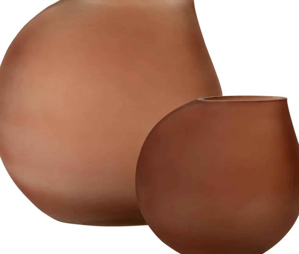 Intratuin vaas Fais bruin D 20 H 20 cm