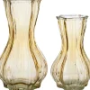 Intratuin vaas Freya geel D 12,5 H 20,5 cm