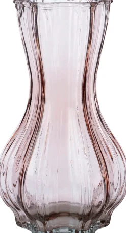 Intratuin vaas Freya roze D 14 H 25,5 cm