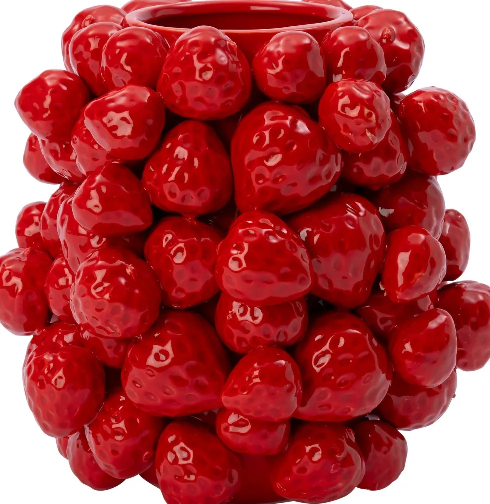 Intratuin vaas Frutti rood D 24 H 25 cm