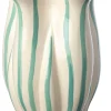 Intratuin vaas Fyvie groen / crème D 21 H 31 cm