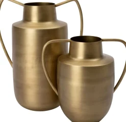 Intratuin vaas Galus goud D 19 H 28 cm