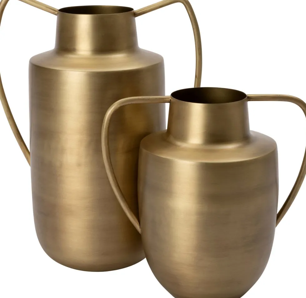 Intratuin vaas Galus goud D 19 H 28 cm