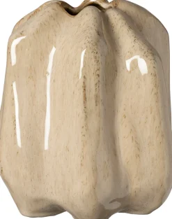 Intratuin vaas Gemma beige 16,2 x 14,5 x 16,5 cm