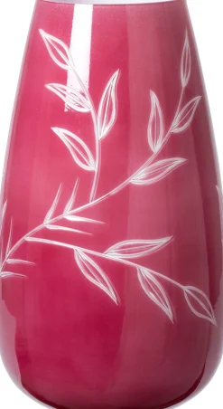 Intratuin vaas Gowran roze D 15 H 27 cm