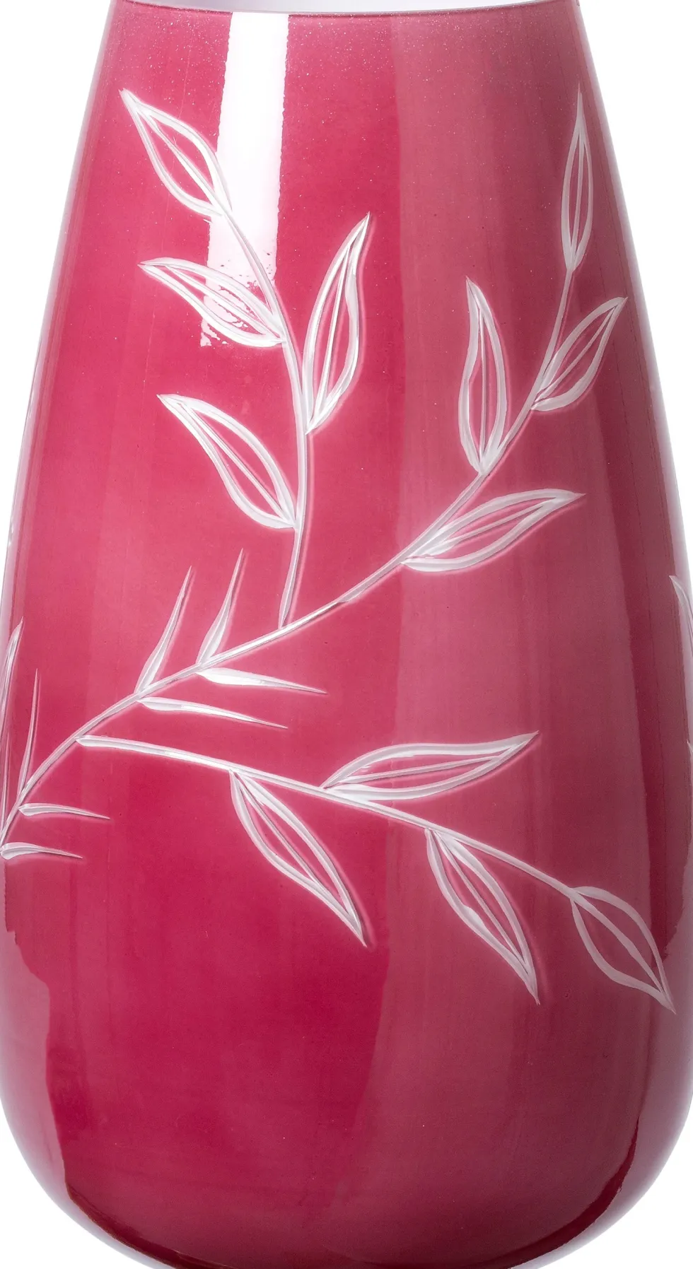 Intratuin vaas Gowran roze D 15 H 27 cm