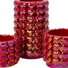 Intratuin vaas Hartjes rood D 16 H 27 cm