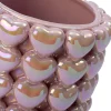 Intratuin vaas Hartjes roze D 16 H 27 cm