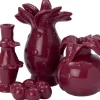 Intratuin vaas Heather rood D 13,5 H 14,5 cm