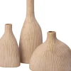 Intratuin vaas Hixon beige 17 x 10,2 x 32 cm