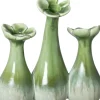Intratuin vaas Ilford groen 19,8 x 10,5 x 20,8 cm