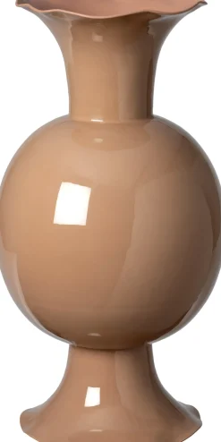 Intratuin vaas Indian beige D 25 H 46 cm