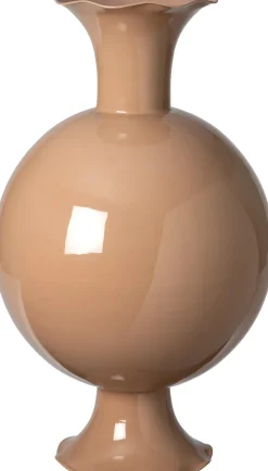 Intratuin vaas Indian beige D 20 H 37 cm
