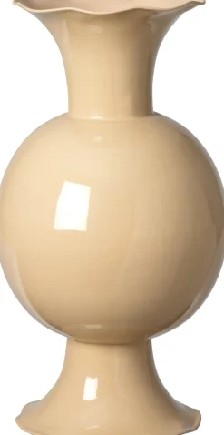 Intratuin vaas Indian crème D 20 H 37 cm